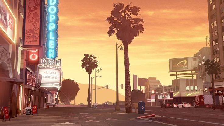 GTA V Cityscape